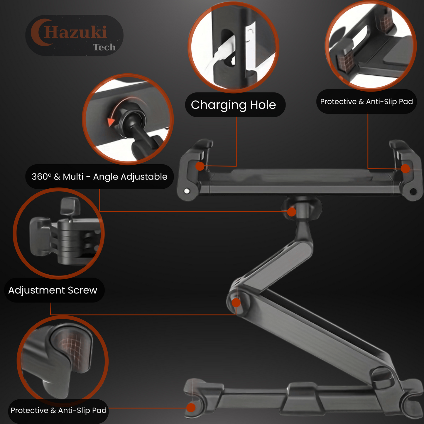 Universal Car Headrest Mount