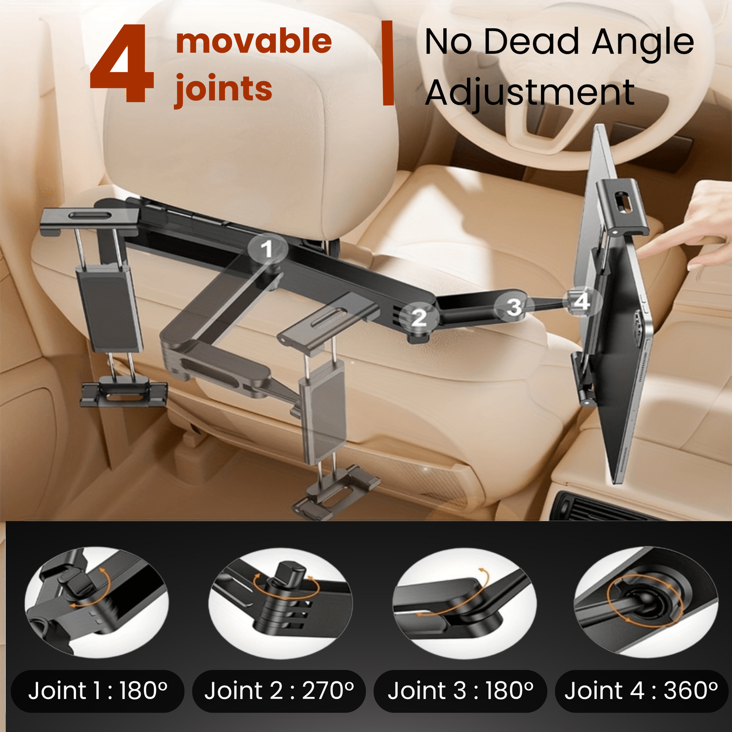 Universal Car Headrest Mount